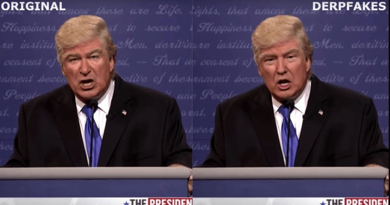 DeepFakes生成的川普